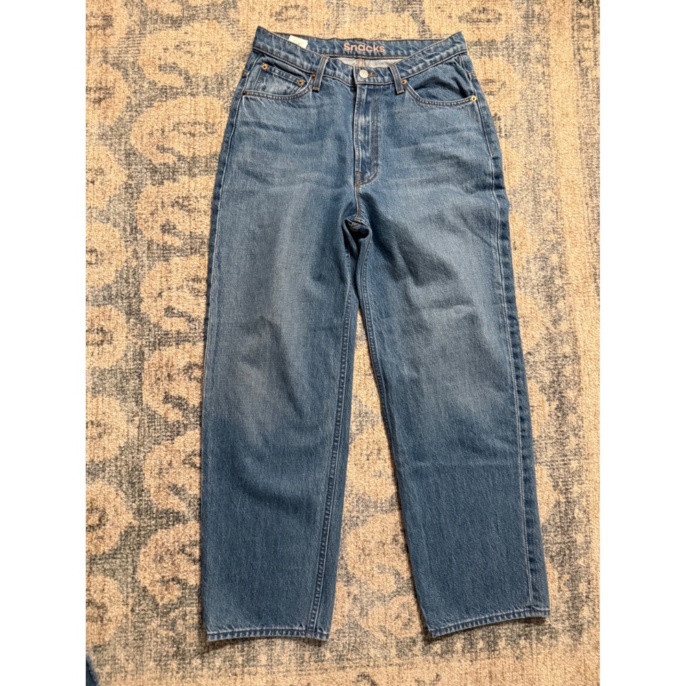 MOTHER Snacks High Waist Double Stack Ankle Size 28 Excellent Condition